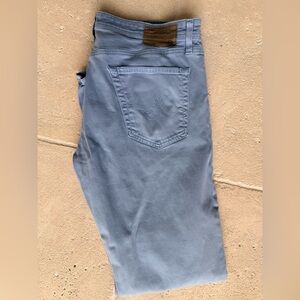 Ag Adriano Goldschmied “The Graduate”tailored leg sky Blue denim, 34 x 32